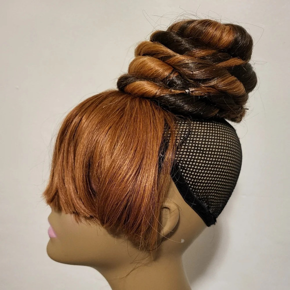 Custom Wigs "T. Taylor Loose Twist" Bun
